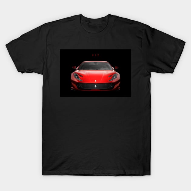 Ferrari 812 Superfast T-Shirt by aviationart